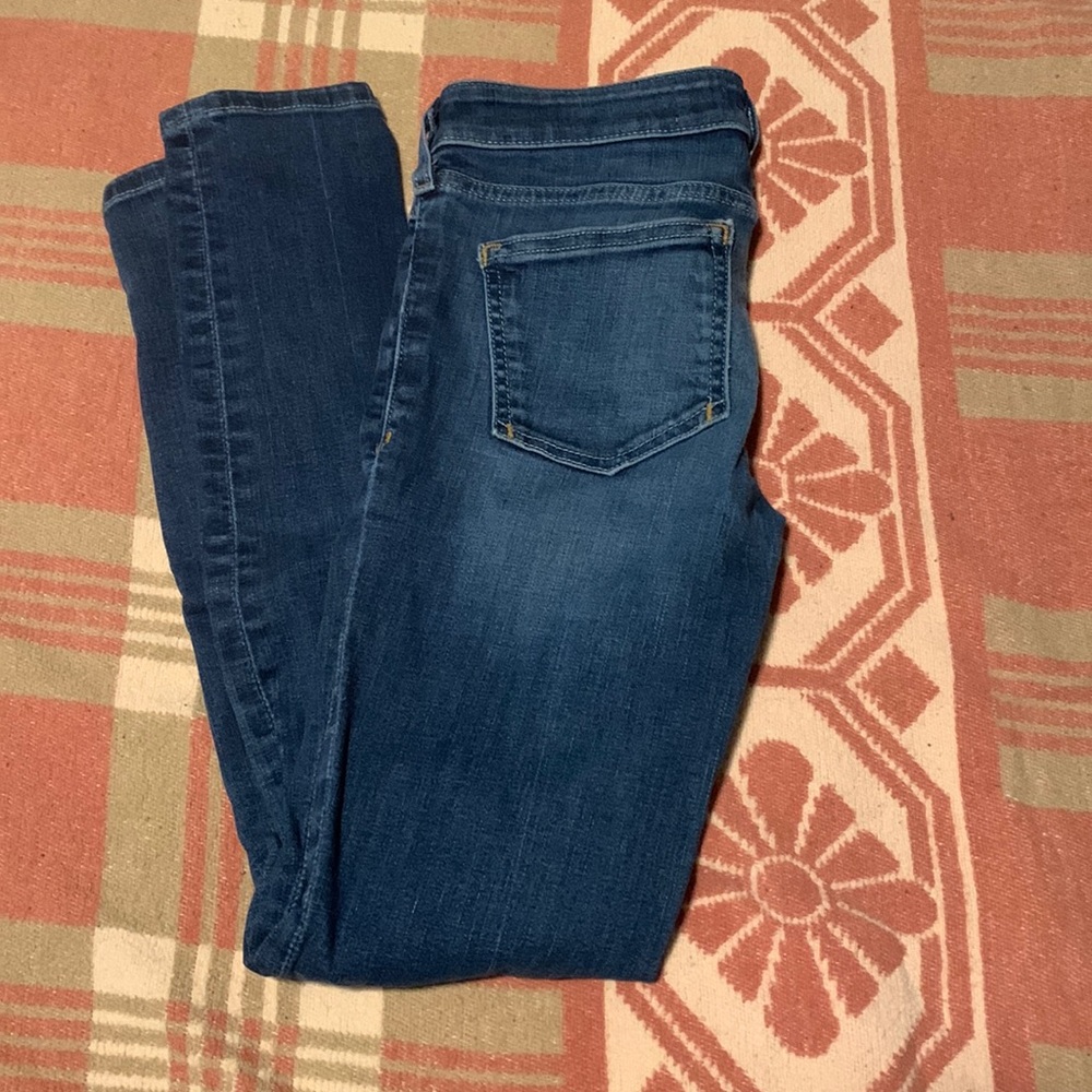 Pilcro and the letterpress serif skinny jeans